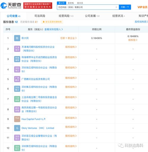 騰訊等資本注入深圳歸芯科技，科技與旅游融合項(xiàng)目策劃咨詢迎來新機(jī)遇